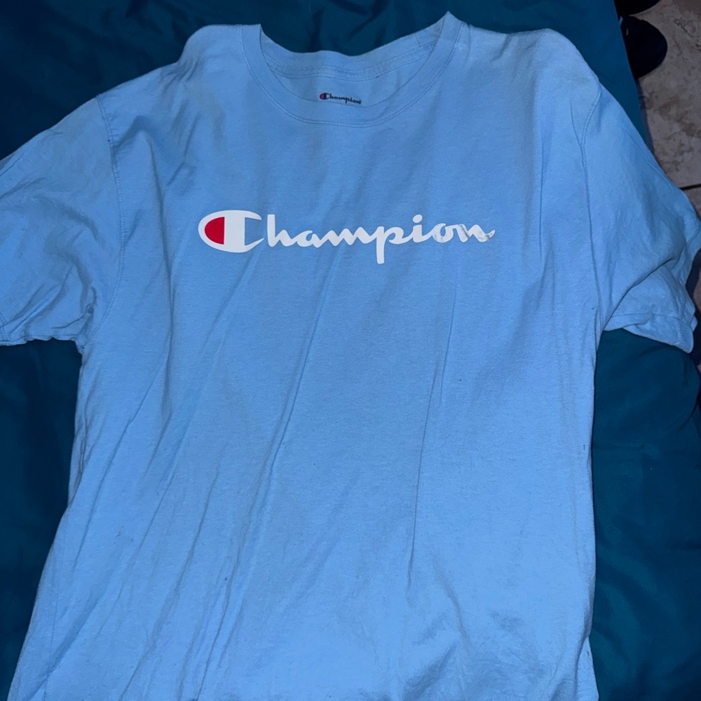 Champion Sky Blue Athletic Tee